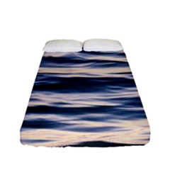 Ocean At Dusk Fitted Sheet (full/ Double Size) by TheLazyPineapple