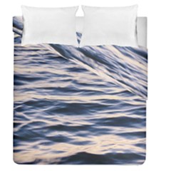 Ocean At Dusk Duvet Cover Double Side (queen Size) by TheLazyPineapple