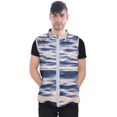 Ocean At Dusk Men s Puffer Vest by TheLazyPineapple