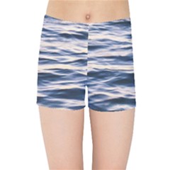 Ocean At Dusk Kids  Sports Shorts by TheLazyPineapple