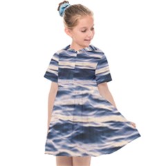 Ocean At Dusk Kids  Sailor Dress by TheLazyPineapple