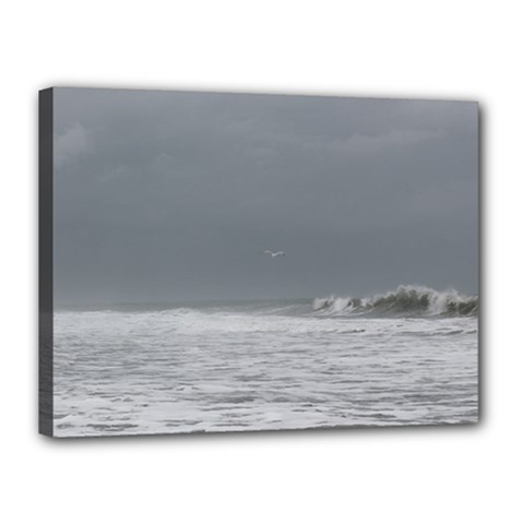 Stormy Seas Canvas 16  X 12  (stretched) by TheLazyPineapple