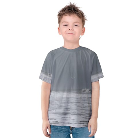 Stormy Seas Kids  Cotton Tee by TheLazyPineapple