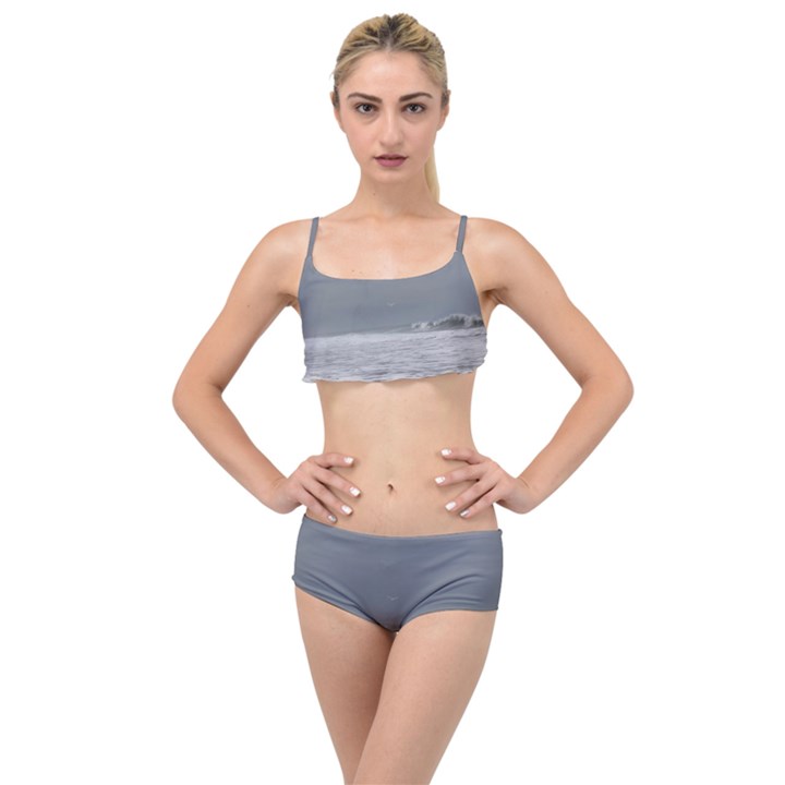 Stormy Seas Layered Top Bikini Set