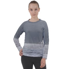 Stormy Seas Women s Long Sleeve Raglan Tee