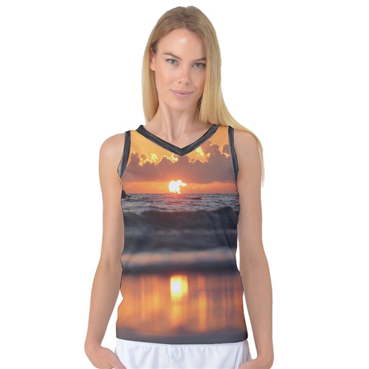 Ocean Sunrise Women s Basketball Tank Top