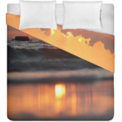 Ocean Sunrise Duvet Cover Double Side (king Size)