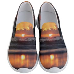 Ocean Sunrise Men s Lightweight Slip Ons by TheLazyPineapple