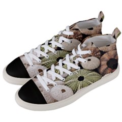 Sea Urchins Men s Mid-top Canvas Sneakers by TheLazyPineapple