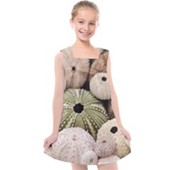 Sea Urchins Kids  Cross Back Dress by TheLazyPineapple