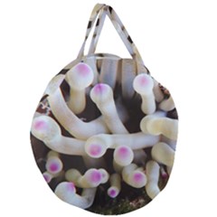 Sea Anemone Giant Round Zipper Tote by TheLazyPineapple