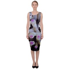 Sea Anemone Sleeveless Pencil Dress by TheLazyPineapple