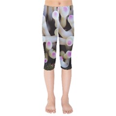 Sea Anemone Kids  Capri Leggings  by TheLazyPineapple