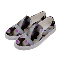 Sea Anemone Women s Canvas Slip Ons by TheLazyPineapple