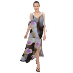 Sea Anemone Maxi Chiffon Cover Up Dress by TheLazyPineapple