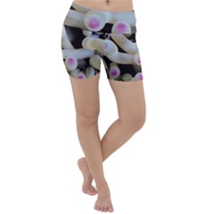 Sea Anemone Lightweight Velour Yoga Shorts by TheLazyPineapple