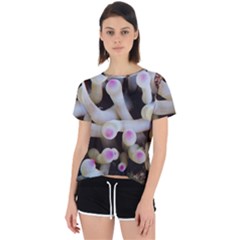 Sea Anemone Open Back Sport Tee by TheLazyPineapple