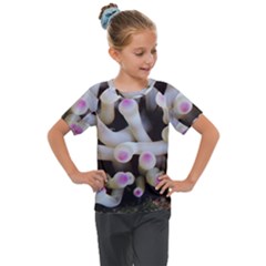 Sea Anemone Kids  Mesh Piece Tee