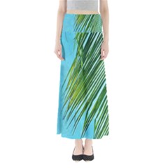 Tropical Palm Full Length Maxi Skirt by TheLazyPineapple