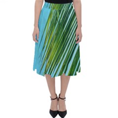 Tropical Palm Classic Midi Skirt by TheLazyPineapple