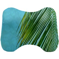 Tropical Palm Head Support Cushion by TheLazyPineapple