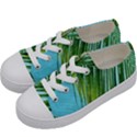 Tropical Palm Kids  Low Top Canvas Sneakers View2