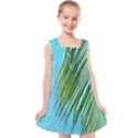 Tropical Palm Kids  Cross Back Dress View1