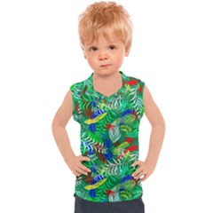 Flowers 50 1 Kids  Sport Tank Top