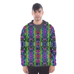 Abstract-r-8 Men s Hooded Windbreaker by ArtworkByPatrick