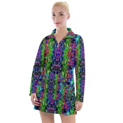 Abstract-r-8 Women s Long Sleeve Casual Dress by ArtworkByPatrick