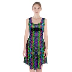 Abstract-r-8 Racerback Midi Dress by ArtworkByPatrick