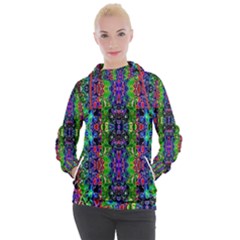 Abstract-r-8 Women s Hooded Pullover