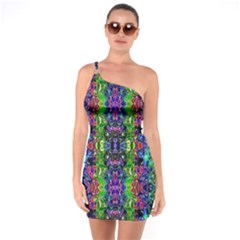 Abstract-r-8 One Soulder Bodycon Dress by ArtworkByPatrick