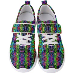 Abstract-r-8 Men s Velcro Strap Shoes by ArtworkByPatrick