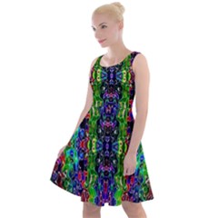 Abstract-r-8 Knee Length Skater Dress