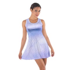 Shaman Blue Cotton Racerback Dress by Sbari