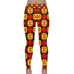 Rby-c-4-9 Classic Yoga Leggings by ArtworkByPatrick