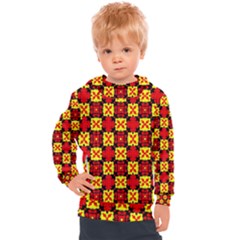 Rby-c-4-9 Kids  Hooded Pullover by ArtworkByPatrick