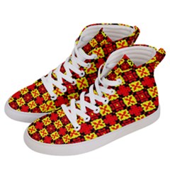 Rby-c-4-9 Women s Hi-top Skate Sneakers by ArtworkByPatrick