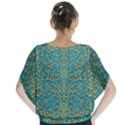 Sun In  The Soft Rainfall Nature Is Blooming Batwing Chiffon Blouse View2