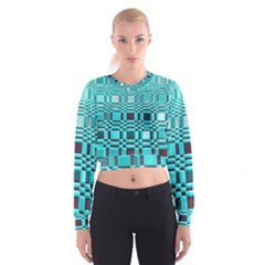 469823231 Glitch37 Cropped Sweatshirt by ScottFreeArt