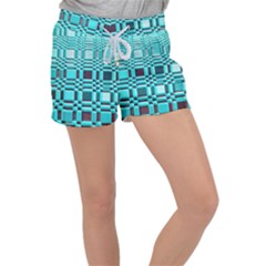 469823231 Glitch37 Velour Lounge Shorts by ScottFreeArt