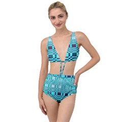 469823231 Glitch37 Tied Up Two Piece Swimsuit