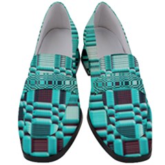 469823231 Glitch37 Women s Chunky Heel Loafers by ScottFreeArt