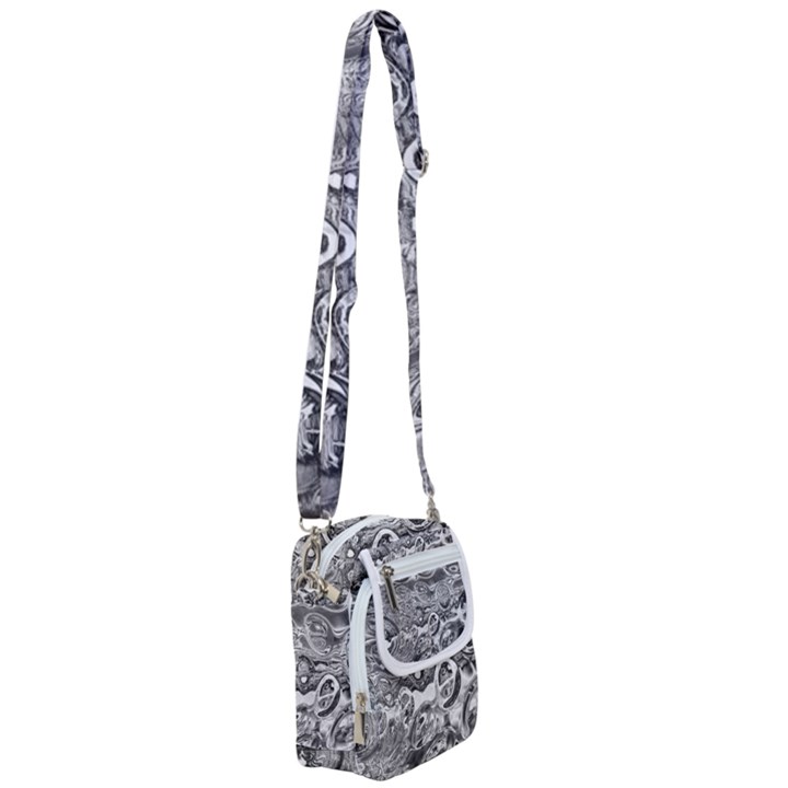 Pebbels in the Pond Shoulder Strap Belt Bag