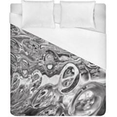 Pebbels In The Pond Duvet Cover (california King Size) by ScottFreeArt