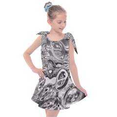 Pebbels In The Pond Kids  Tie Up Tunic Dress by ScottFreeArt