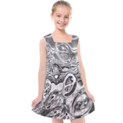 Pebbels In The Pond Kids  Cross Back Dress by ScottFreeArt