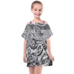 Pebbels In The Pond Kids  One Piece Chiffon Dress by ScottFreeArt