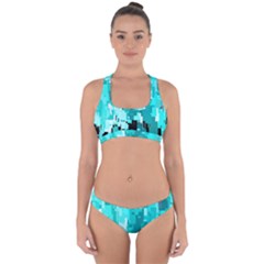 469823231 Glitch48 Cross Back Hipster Bikini Set by ScottFreeArt